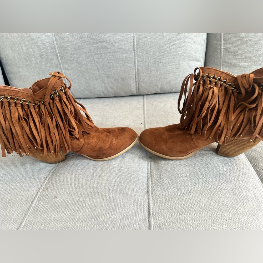 Ankle high heel boots